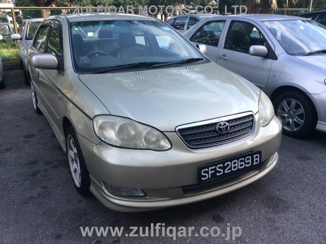 Used Toyota Corolla Altis 2005 Feb Gold For Sale Vehicle