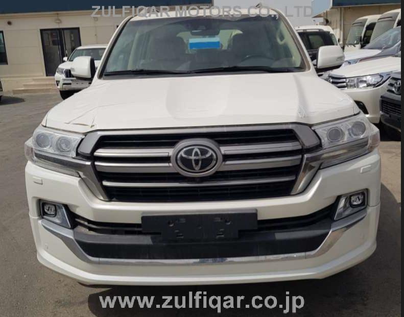 Used Toyota Land Cruiser 2019 White For Sale Vehicle No Ea