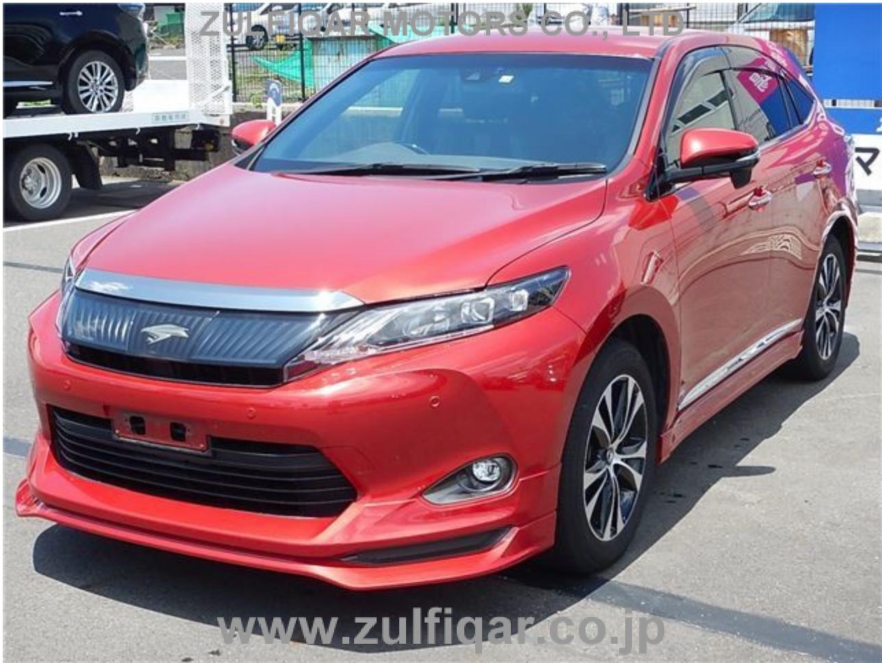Used Toyota Harrier 16 Apr Red For Sale Vehicle No Au