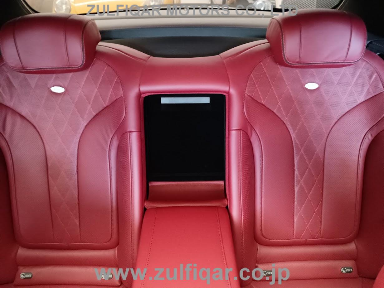 MERCEDES BENZ S CLASS 2015 Image 33